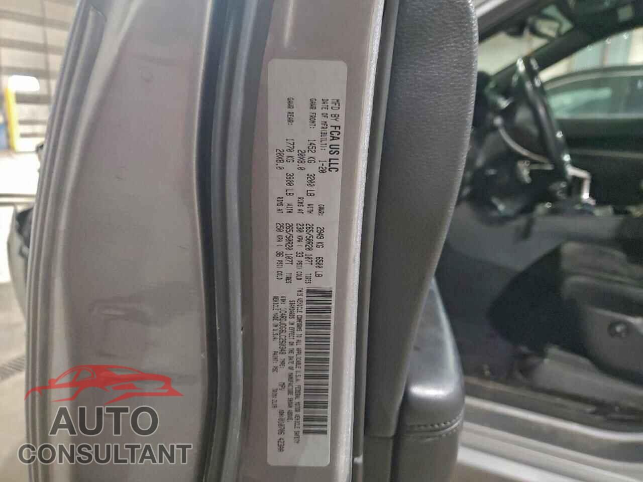 DODGE DURANGO 2020 - 1C4RDJDG6LC260348