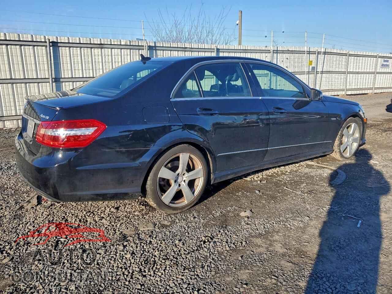 MERCEDES-BENZ E-CLASS 2012 - WDDHF8JB5CA619374