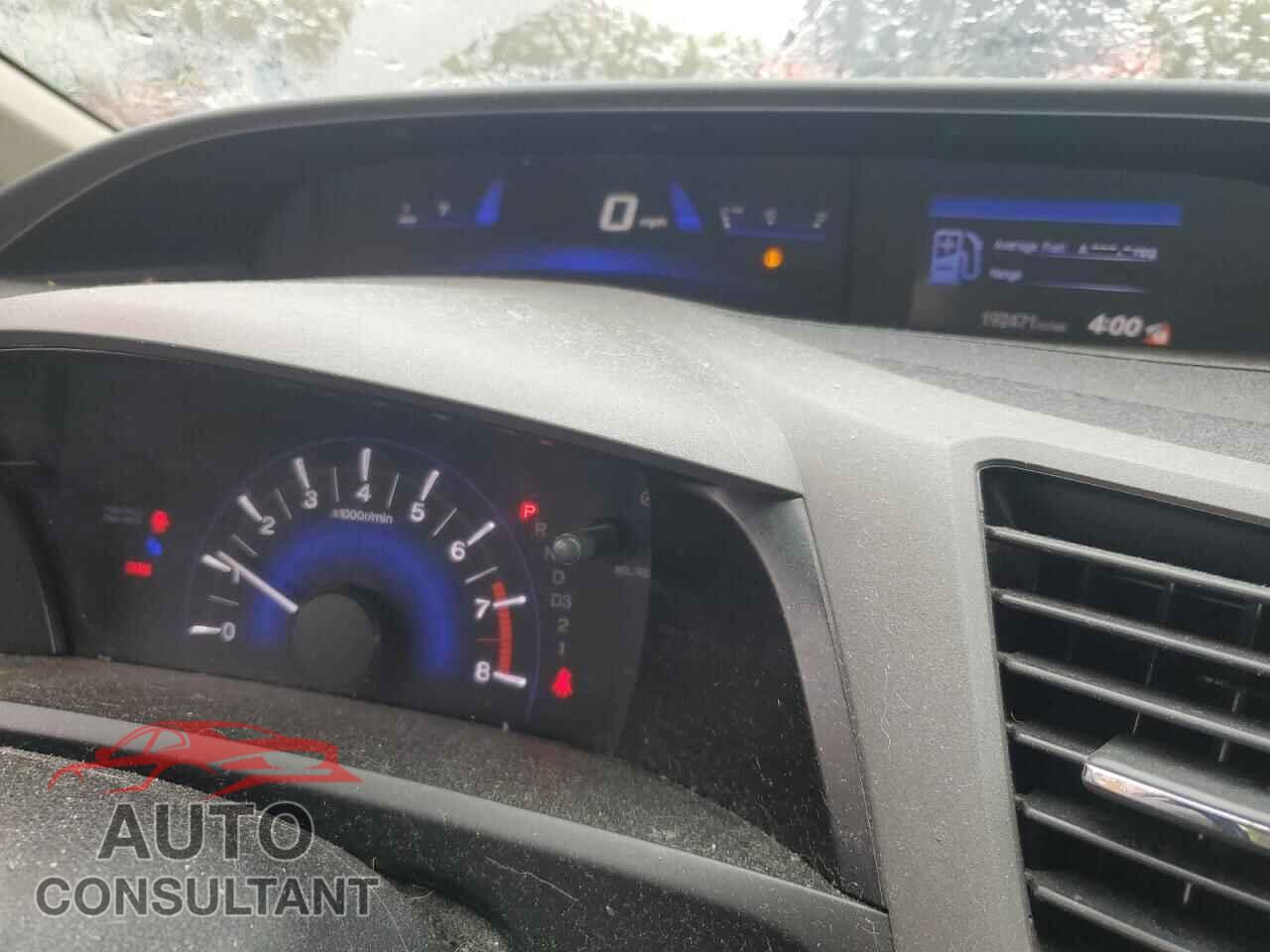 HONDA CIVIC 2012 - 19XFB2F97CE320319