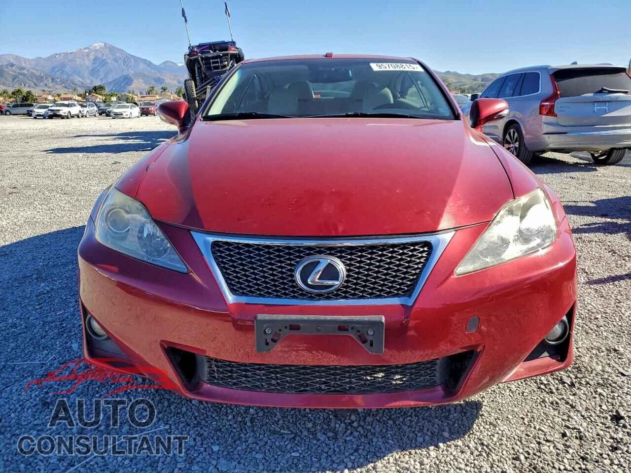 LEXUS IS 2010 - JTHFF2C23A2500644
