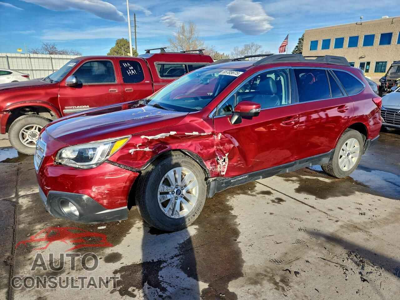 SUBARU OUTBACK 2016 - 4S4BSBFC4G3283572