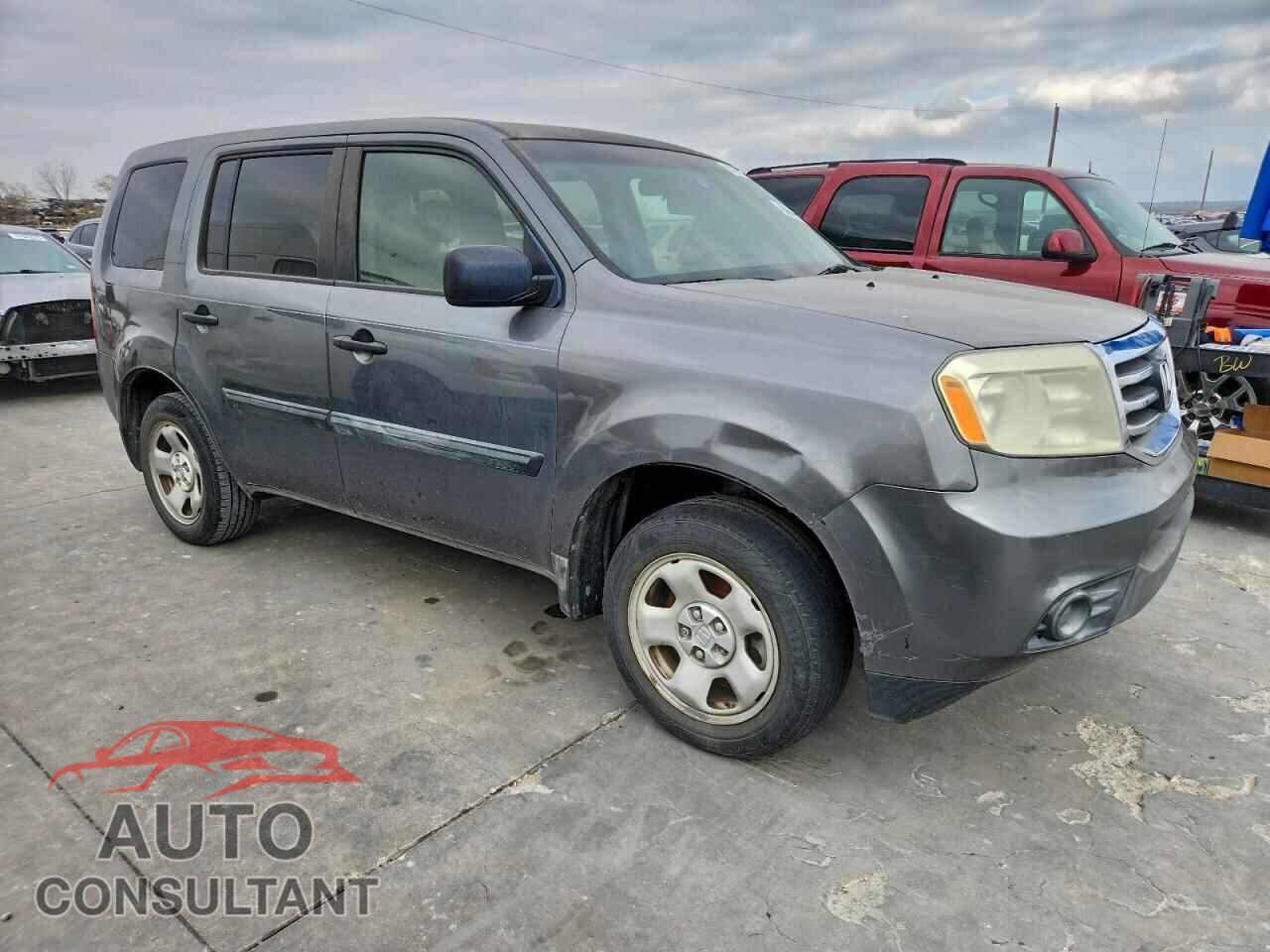 HONDA PILOT 2012 - 5FNYF3H26CB016895