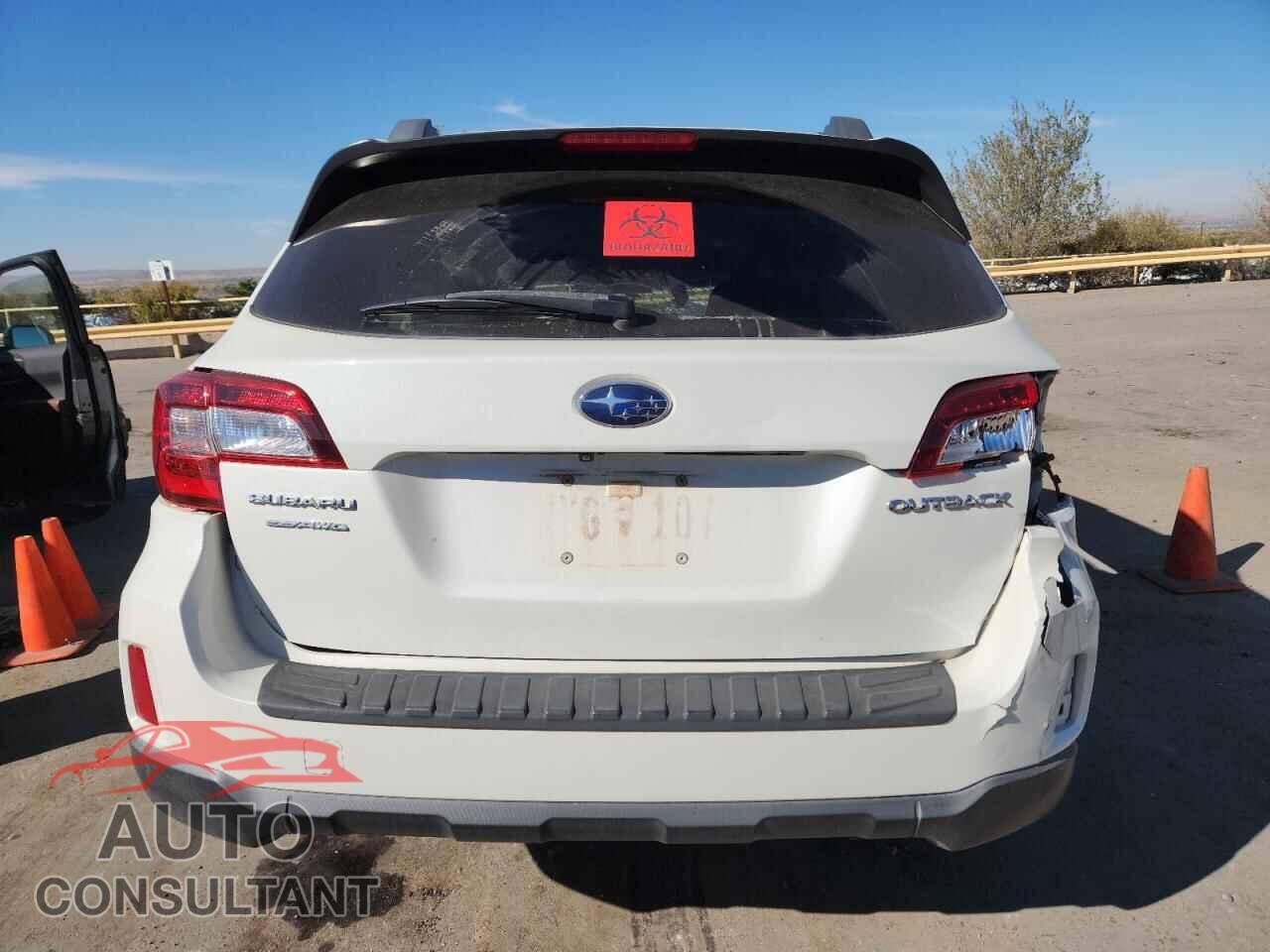 SUBARU OUTBACK 2015 - 4S4BSBLCXF3281196