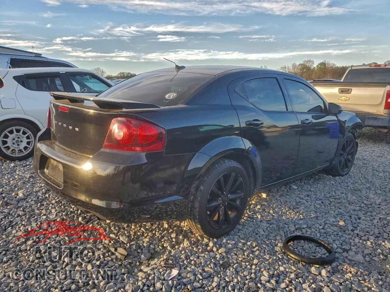 DODGE AVENGER 2013 - 1C3CDZCB3DN655754