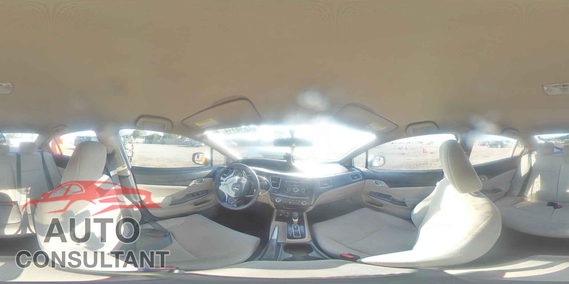 HONDA CIVIC 2013 - 19XFB2F58DE269475