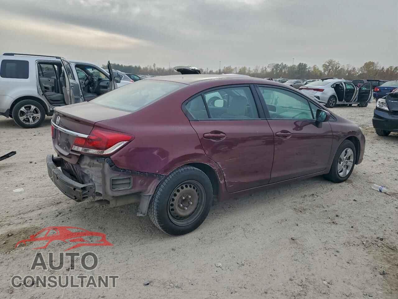 HONDA CIVIC 2014 - 19XFB2F5XEE080084