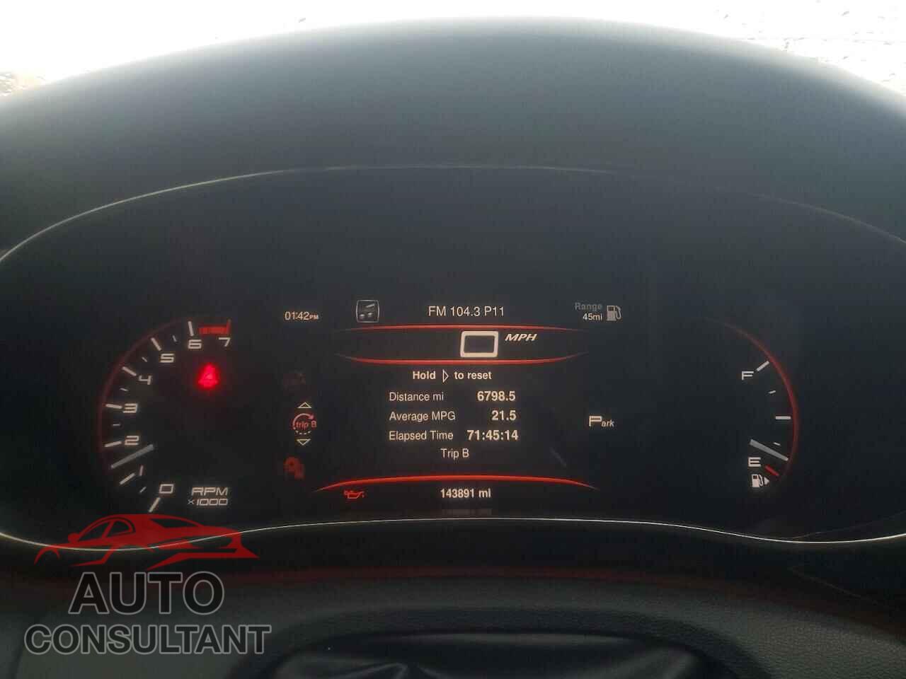 DODGE DART 2015 - 1C3CDFEB5FD223316