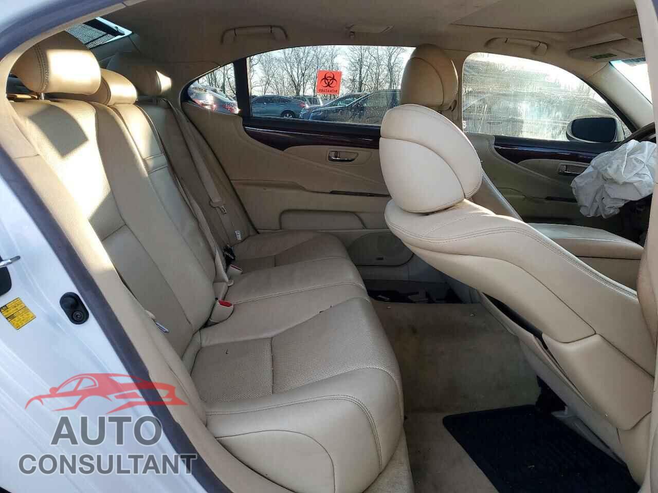 LEXUS LS460 2010 - JTHGL5EF6A5039596