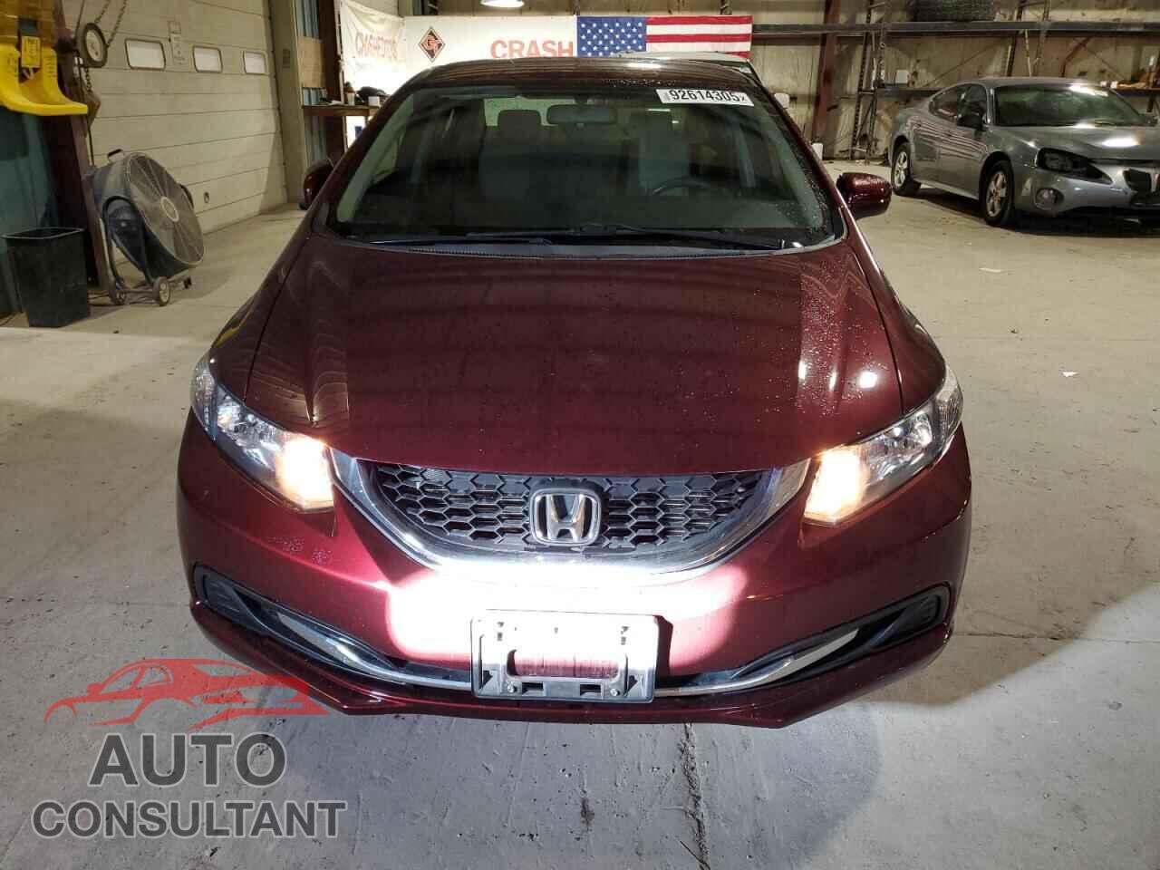 HONDA CIVIC 2014 - 19XFB2F57EE028251