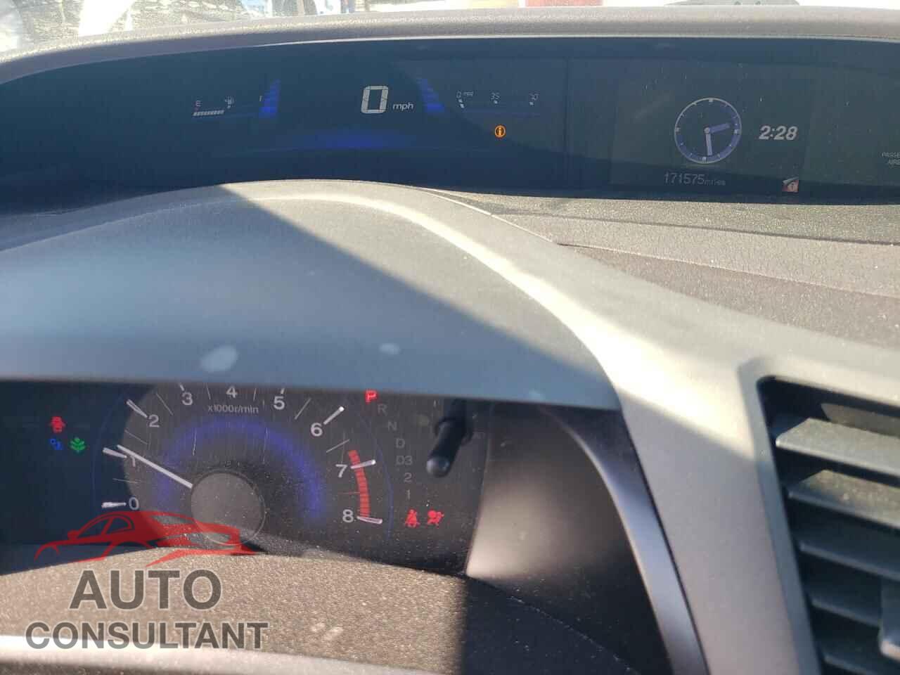 HONDA CIVIC 2012 - 19XFB2F5XCE357457