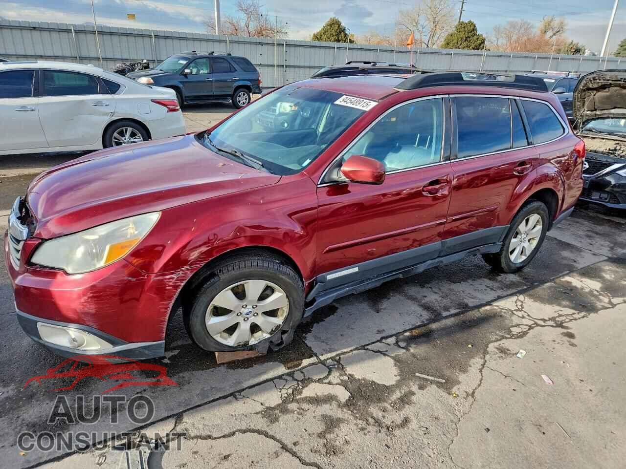SUBARU OUTBACK 2012 - 4S4BRDKC4C2235406