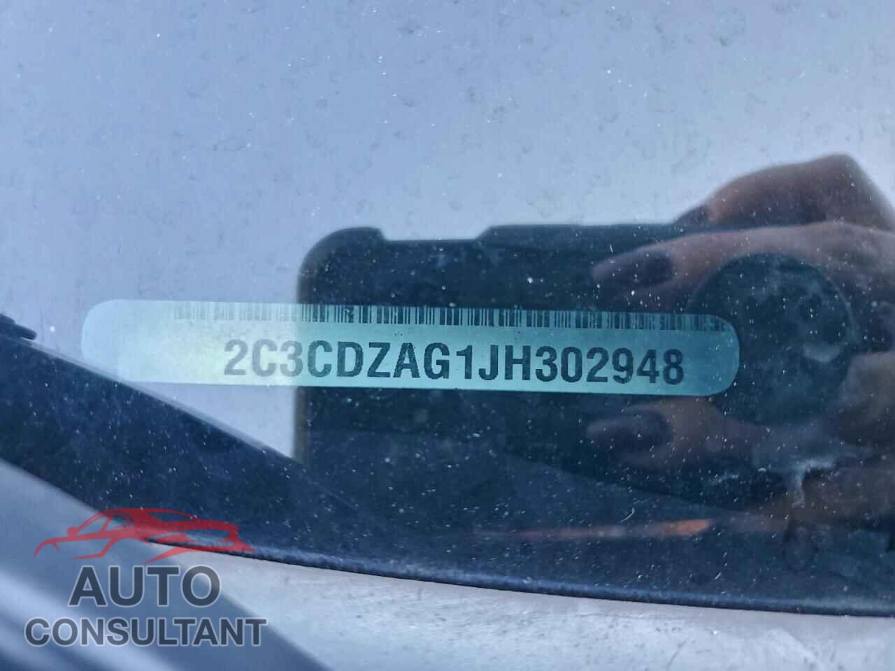 DODGE CHALLENGER 2018 - 2C3CDZAG1JH302948