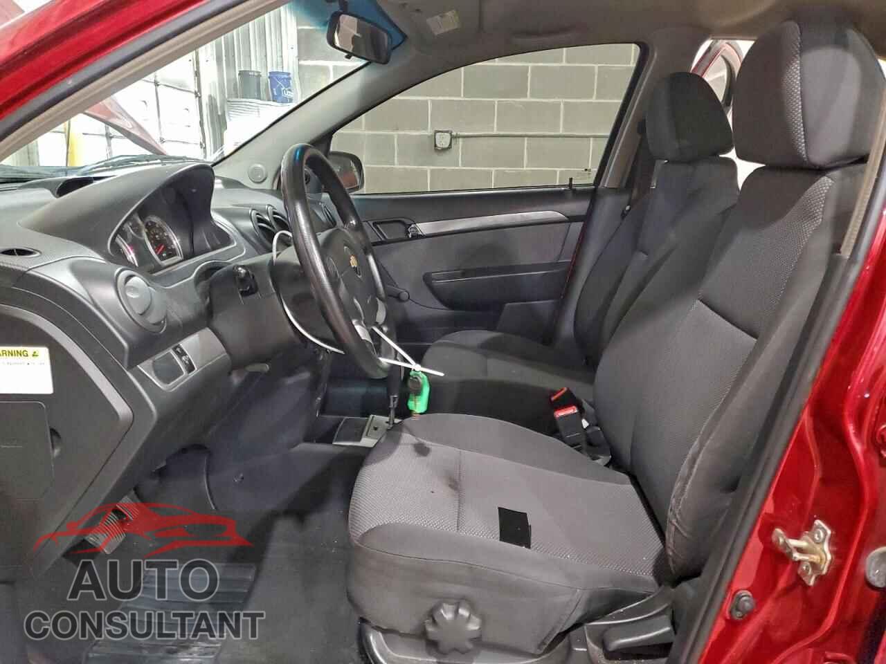 CHEVROLET AVEO 2010 - KL1TD5DE2AB107245