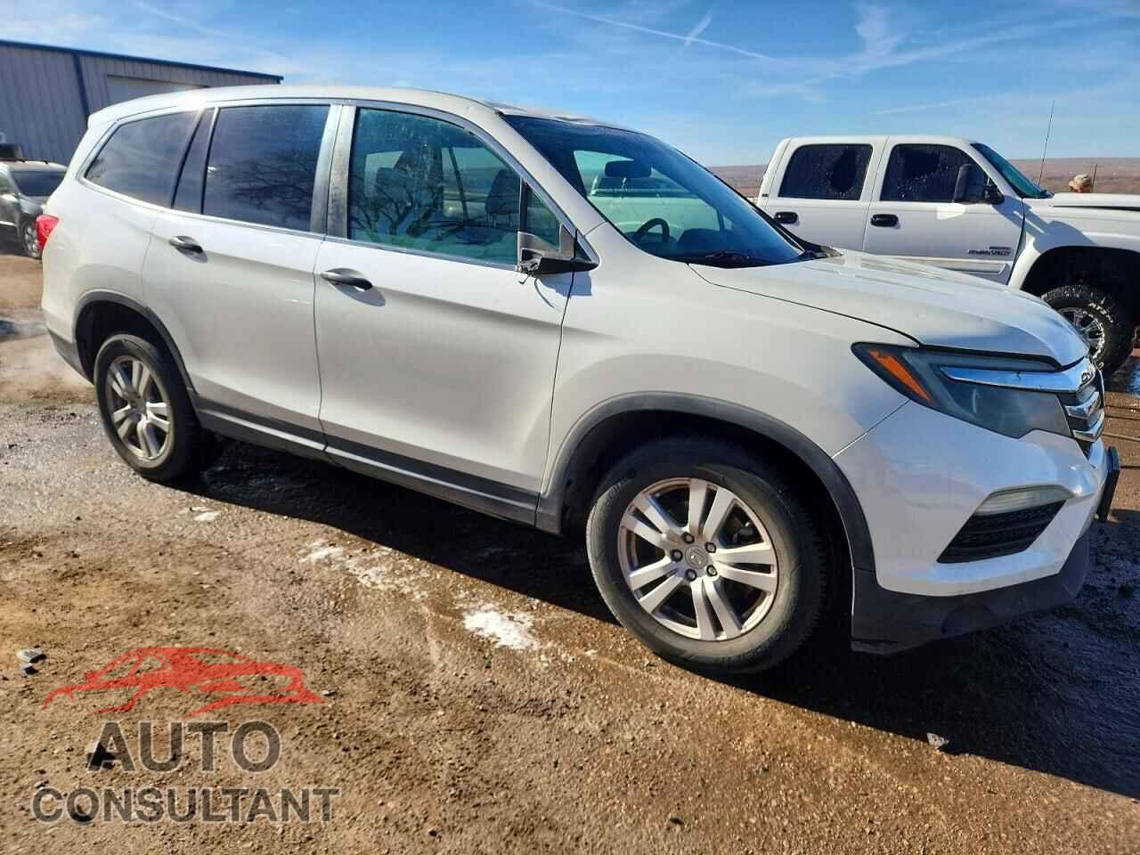 HONDA PILOT 2017 - 5FNYF6H1XHB099229