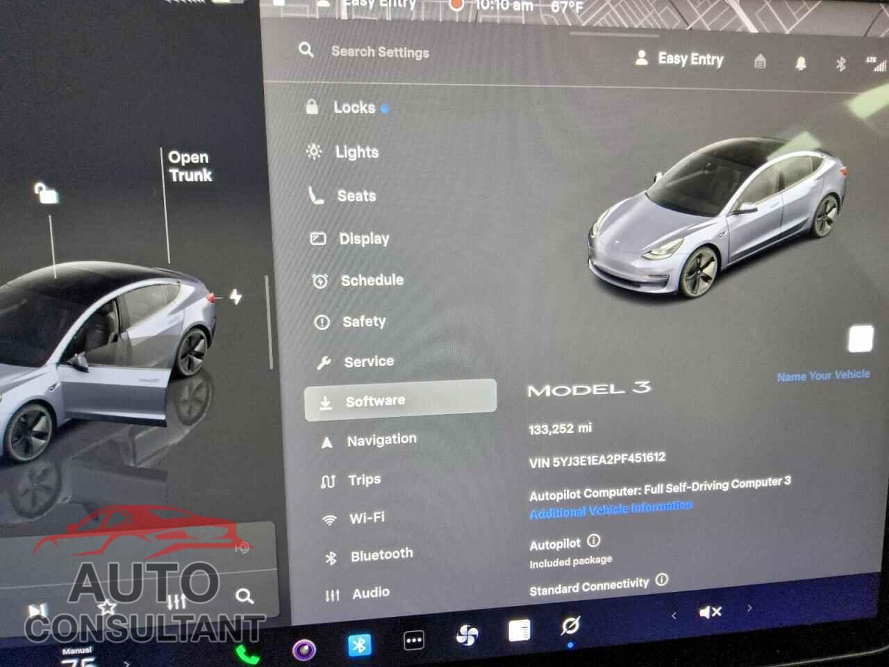 TESLA MODEL 3 2023 - 5YJ3E1EA2PF451612