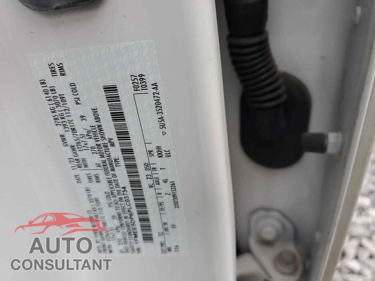 FORD BRONCO 2023 - 1FMEE5DP6PLC03734