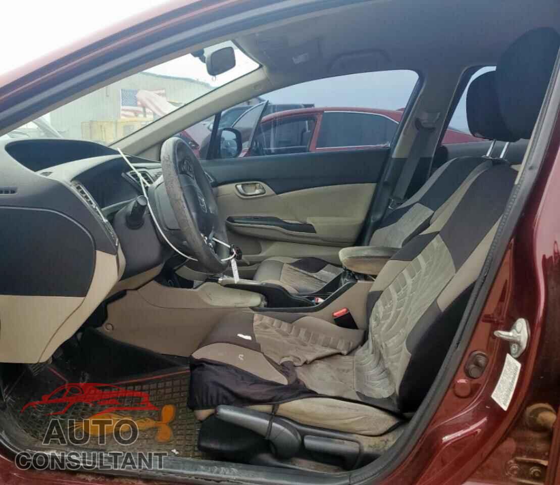 HONDA CIVIC 2013 - 19XFB2F50DE011502