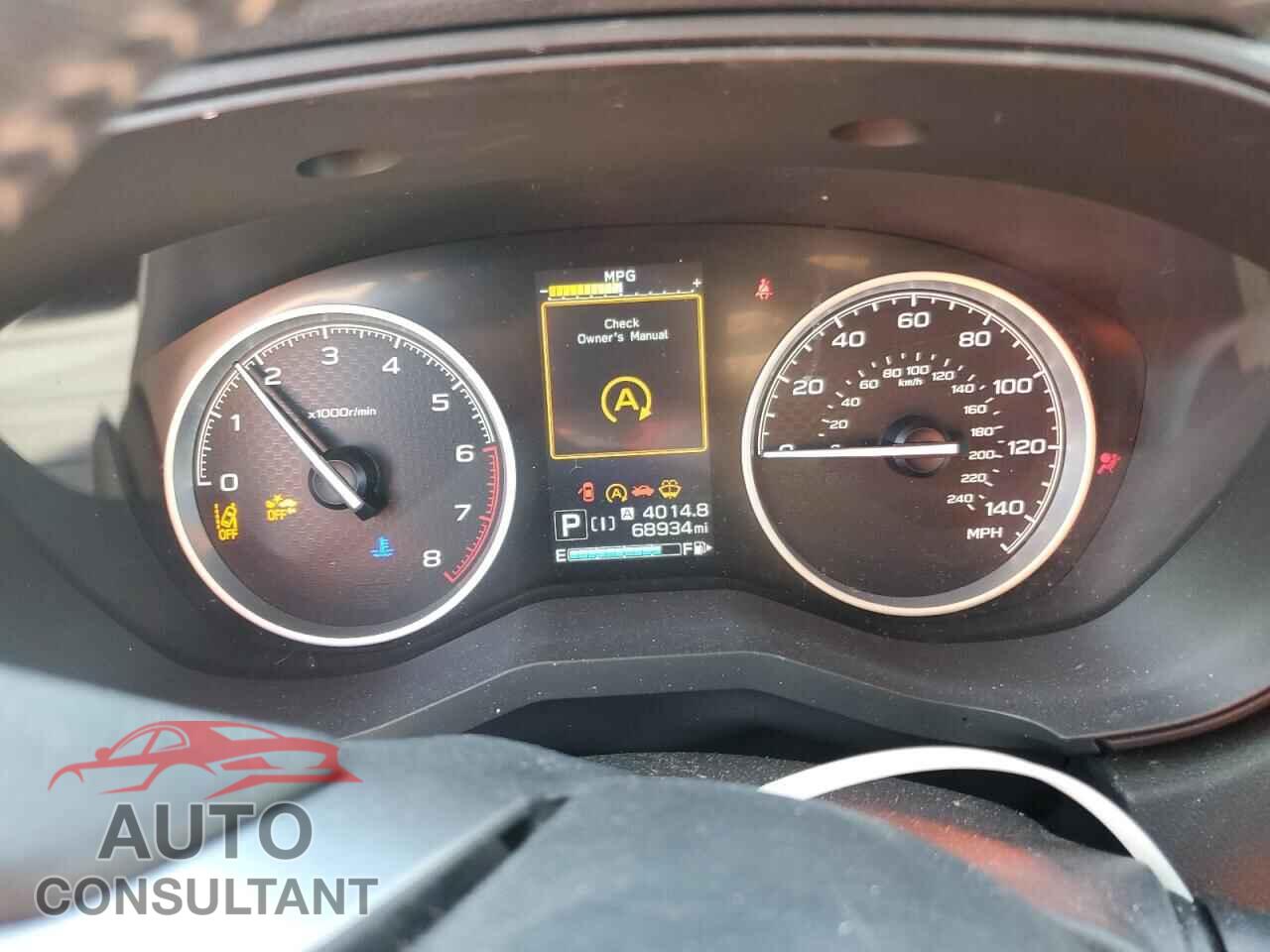 SUBARU FORESTER 2019 - JF2SKAEC9KH533207