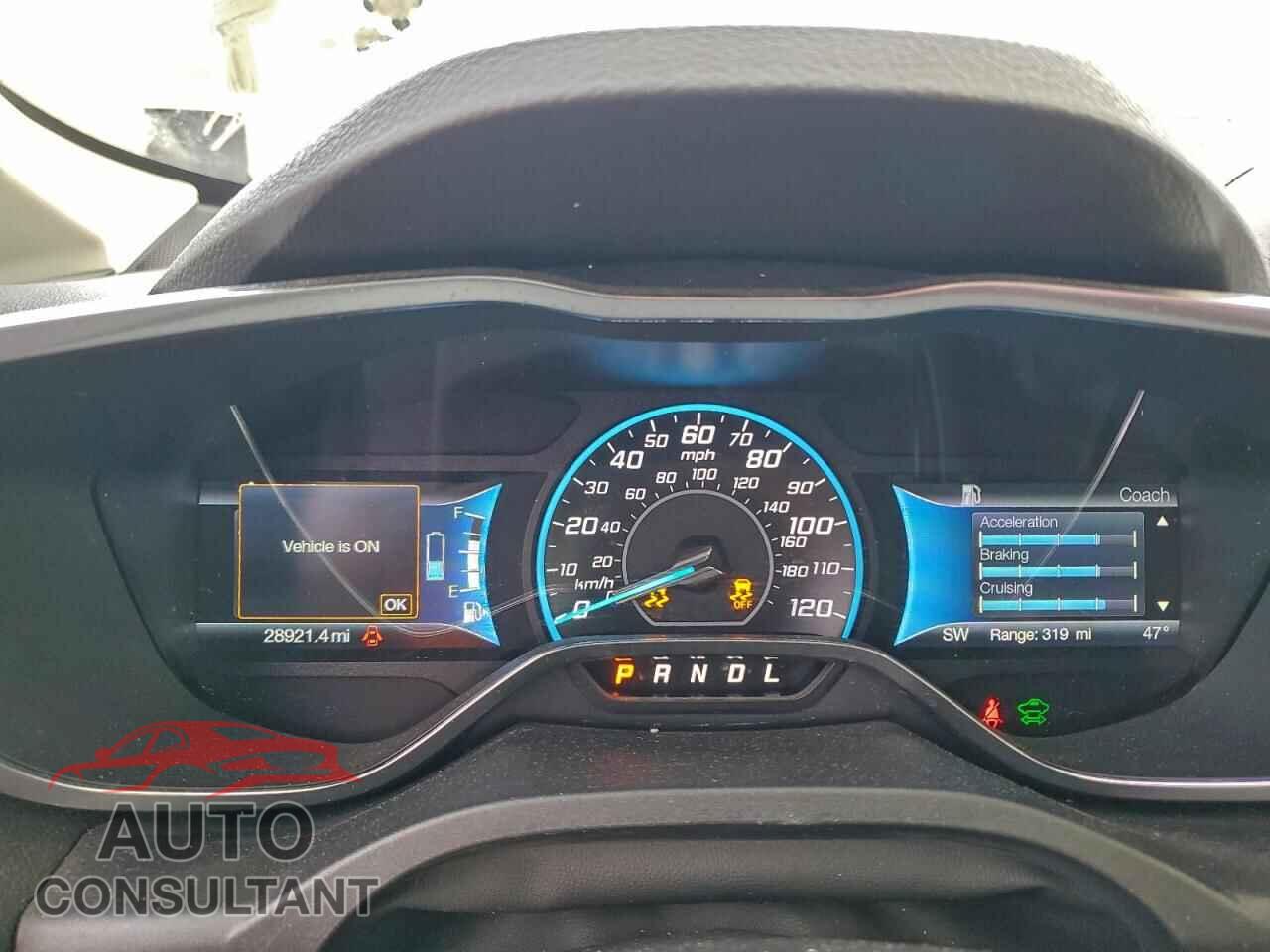 FORD CMAX 2017 - 1FADP5EU9HL107957