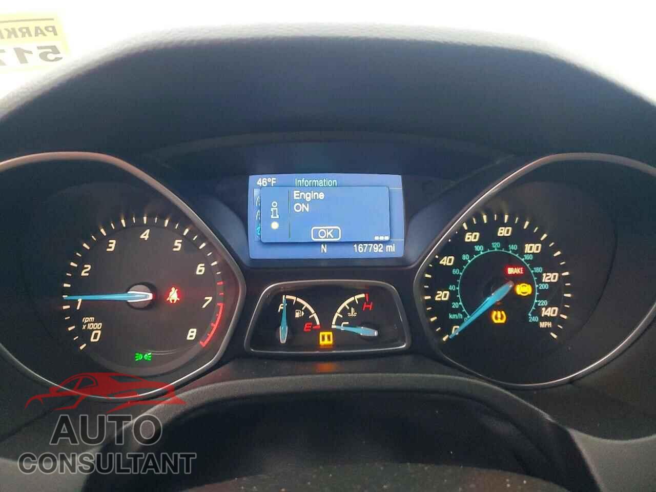 FORD FOCUS 2014 - 1FADP3F26EL156403