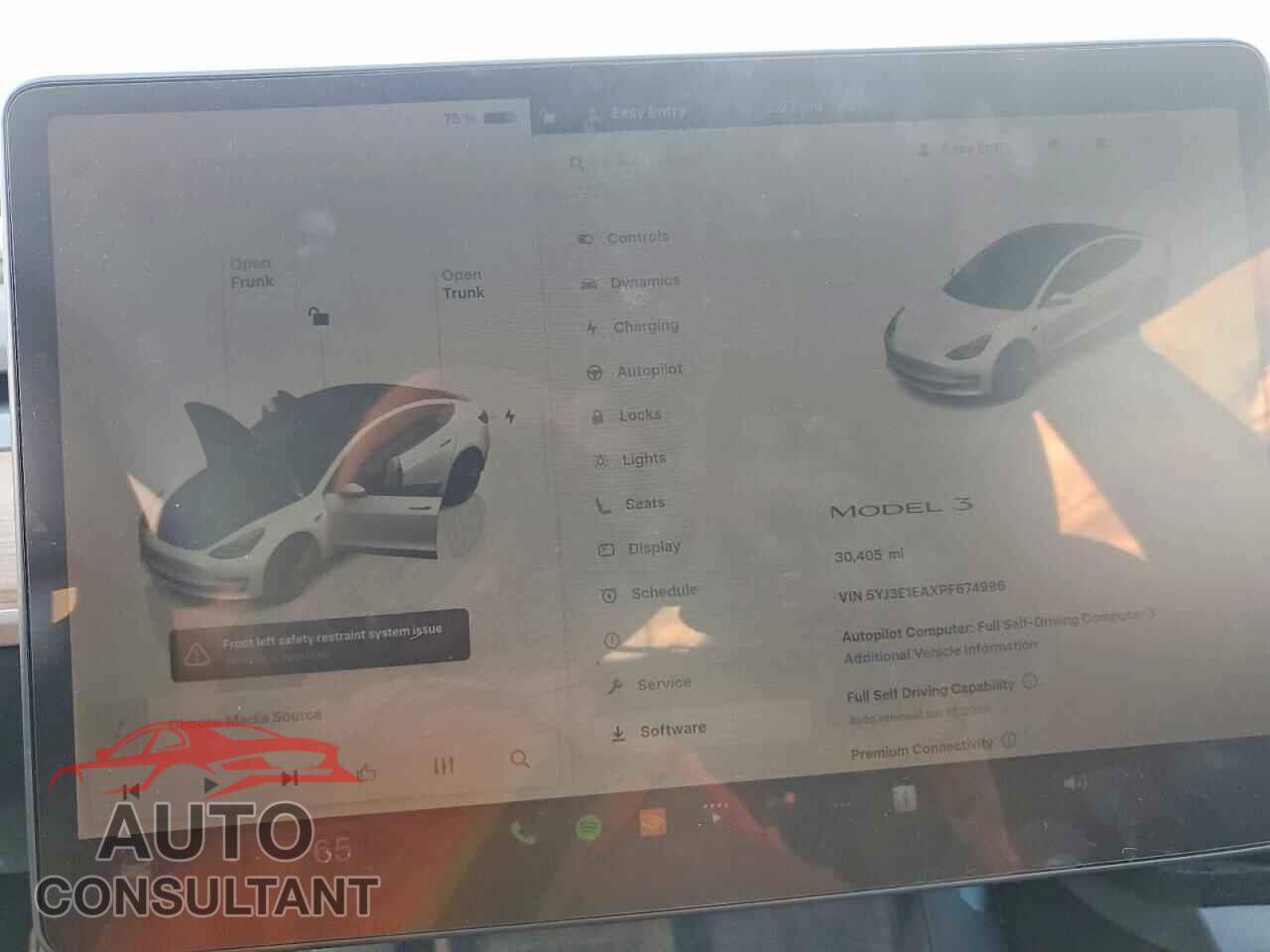 TESLA MODEL 3 2023 - 5YJ3E1EAXPF674996