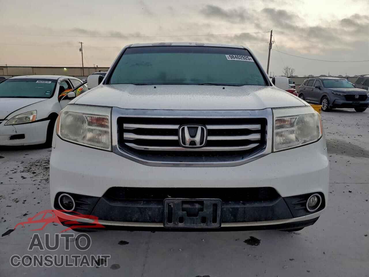 HONDA PILOT 2012 - 5FNYF3H73CB044150