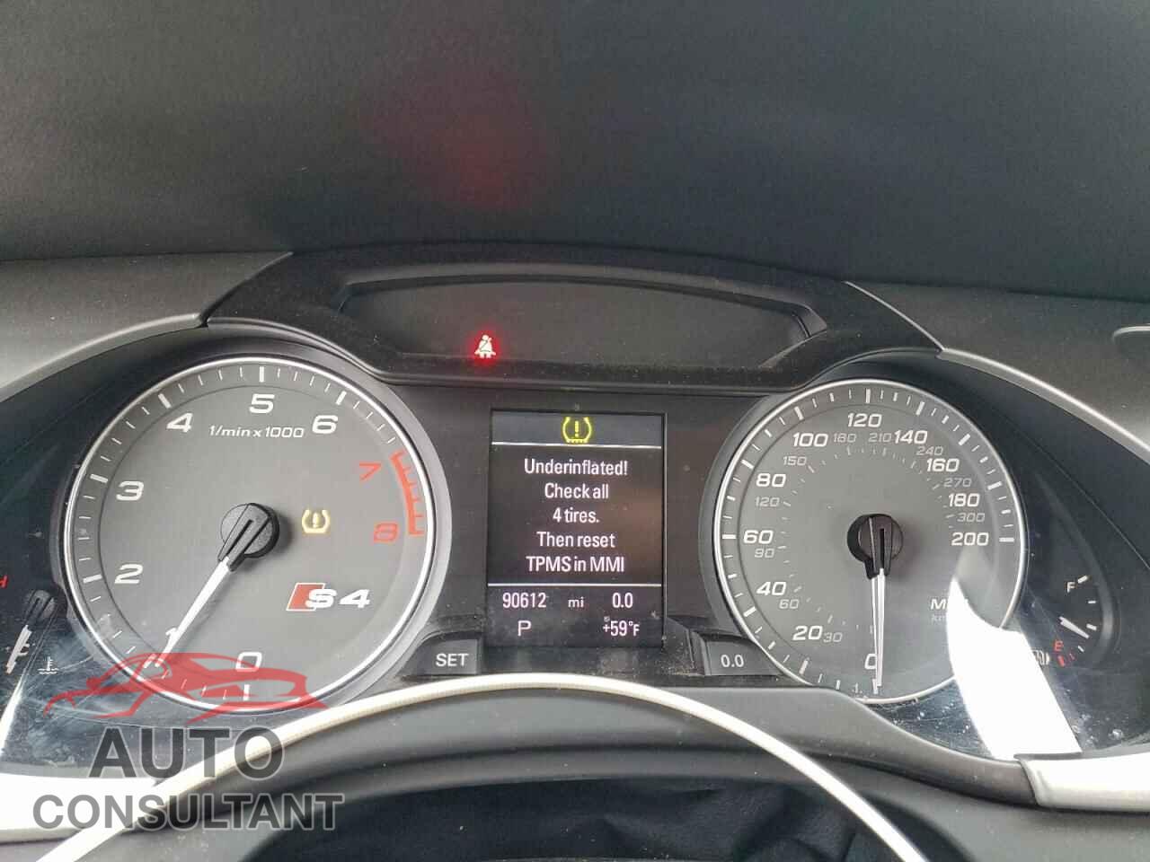 AUDI S4/RS4 2012 - WAUBGAFL5CA082539