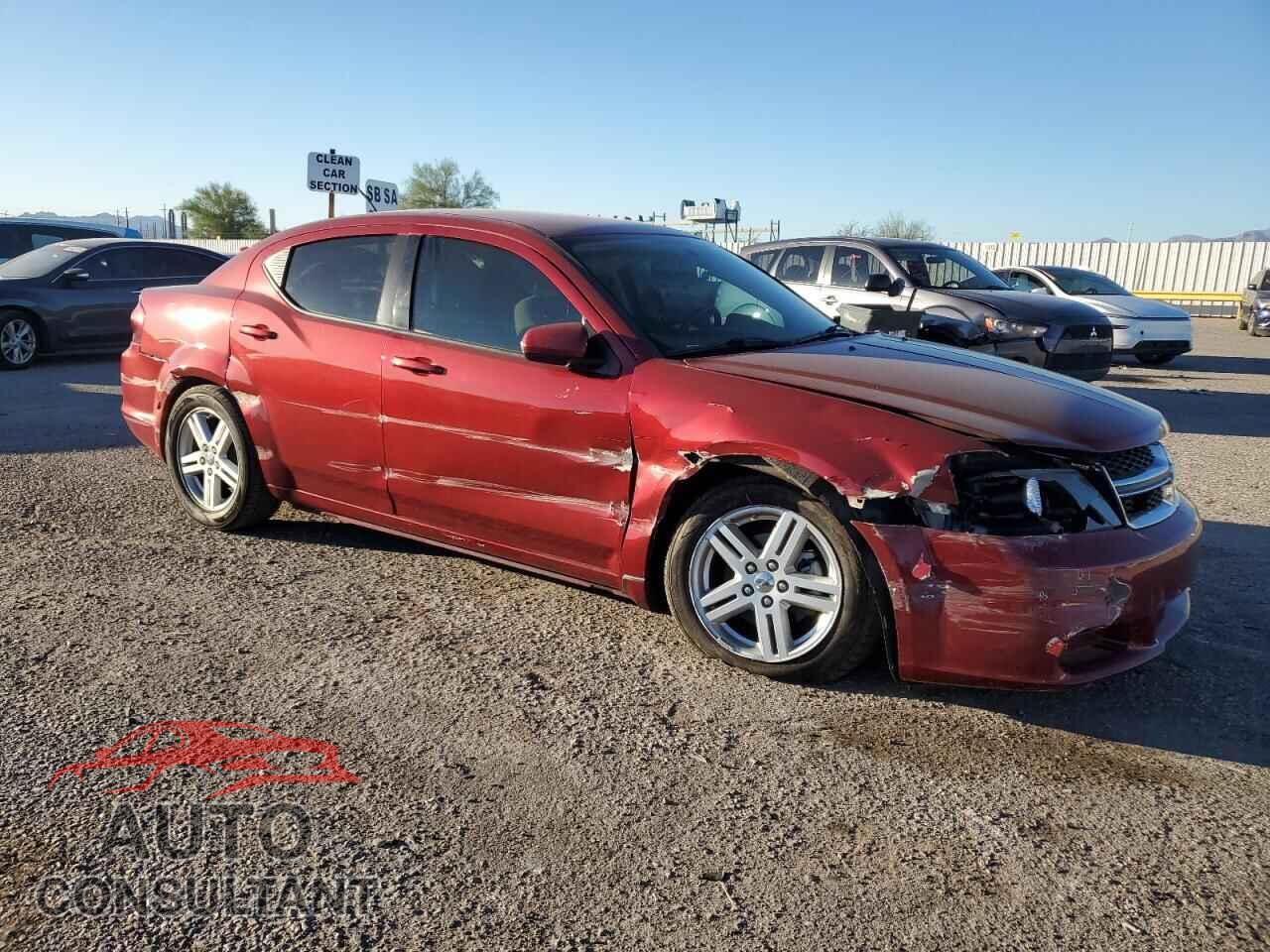 DODGE AVENGER 2011 - 1B3BD1FB2BN564932
