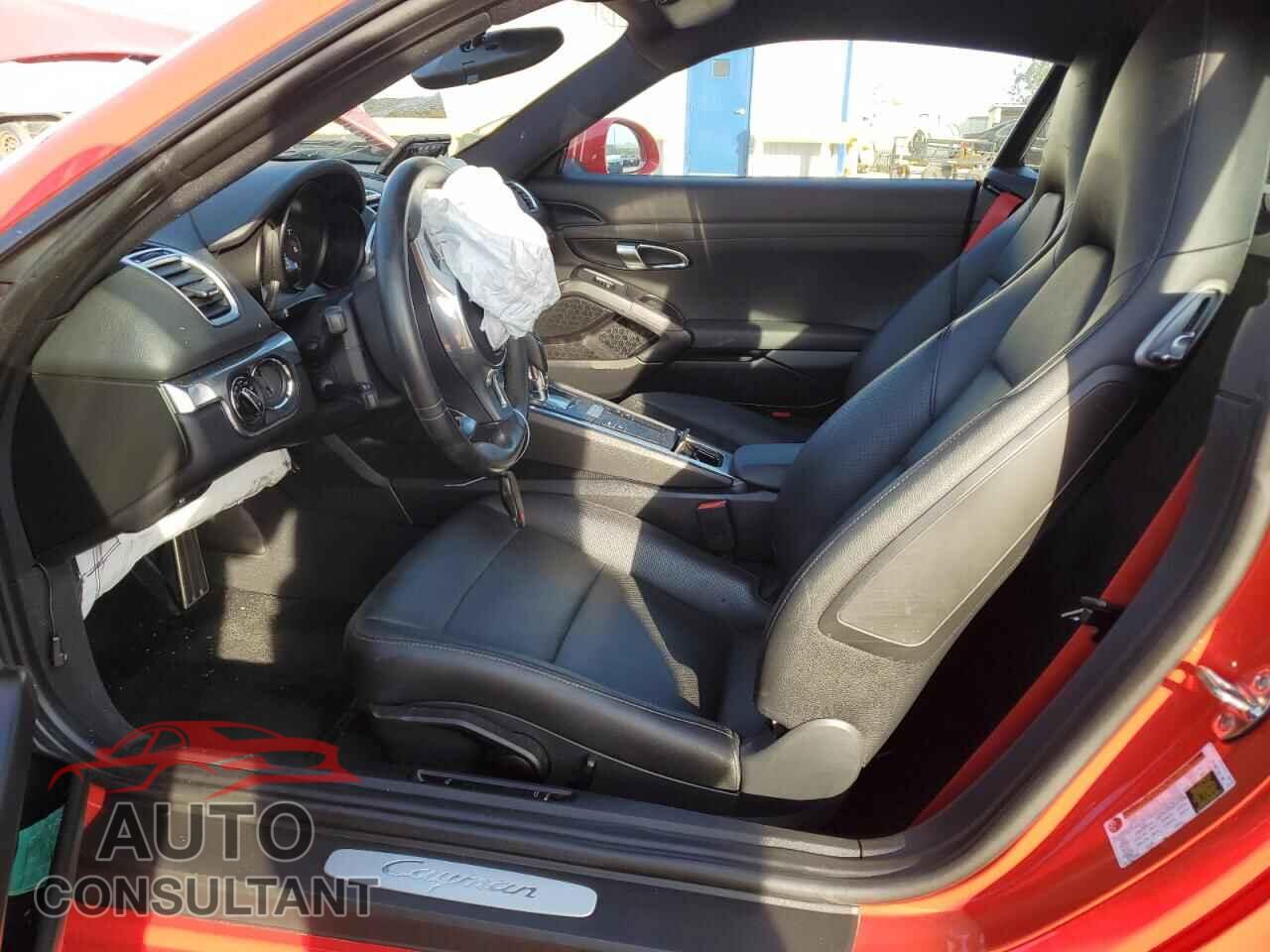 PORSCHE CAYMAN 2015 - WP0AA2A84FK164124