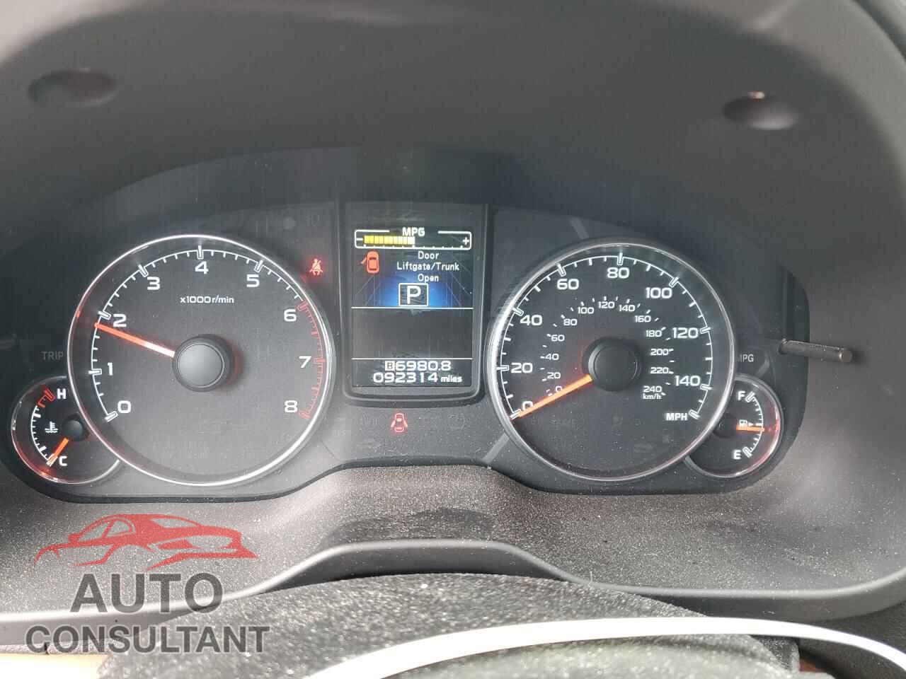 SUBARU OUTBACK 2013 - 4S4BRBLCXD3204496