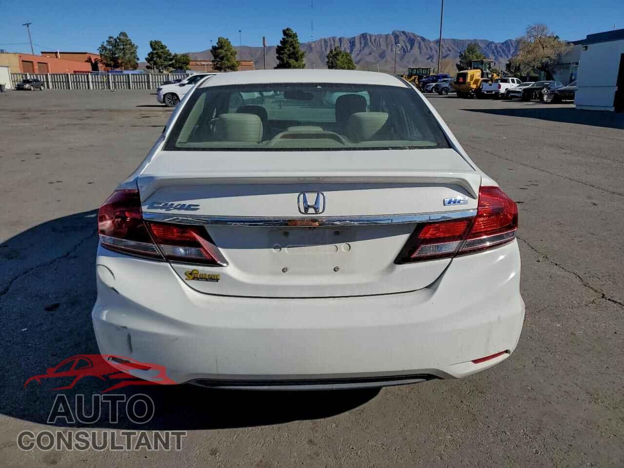 HONDA CIVIC 2013 - 2HGFB2F65DH547960