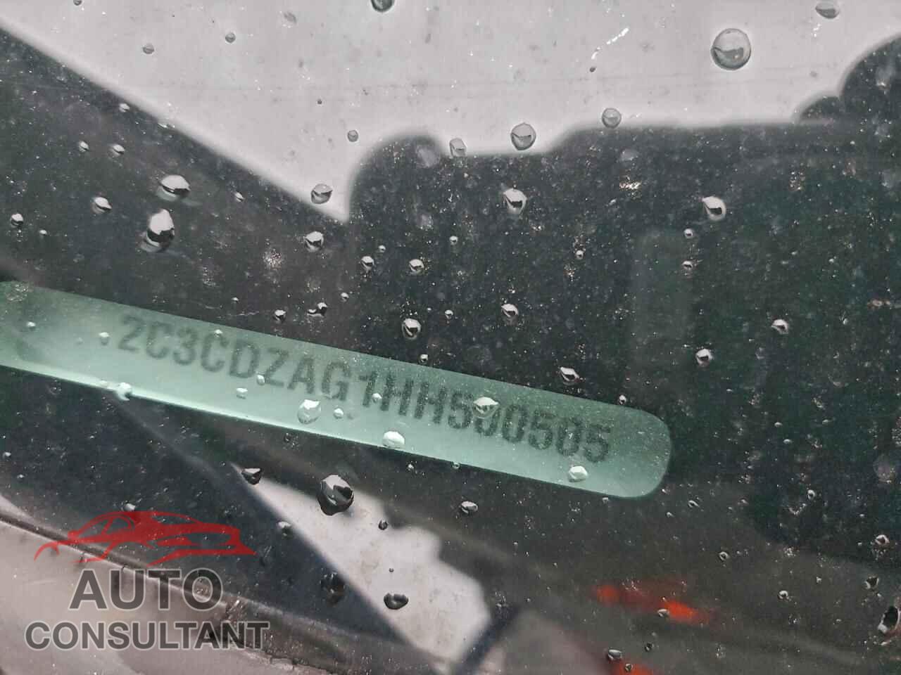 DODGE CHALLENGER 2017 - 2C3CDZAG1HH500505