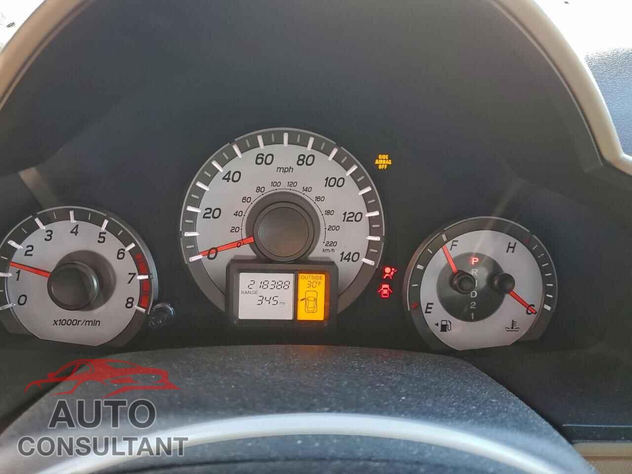 HONDA PILOT 2012 - 5FNYF4H41CB076915