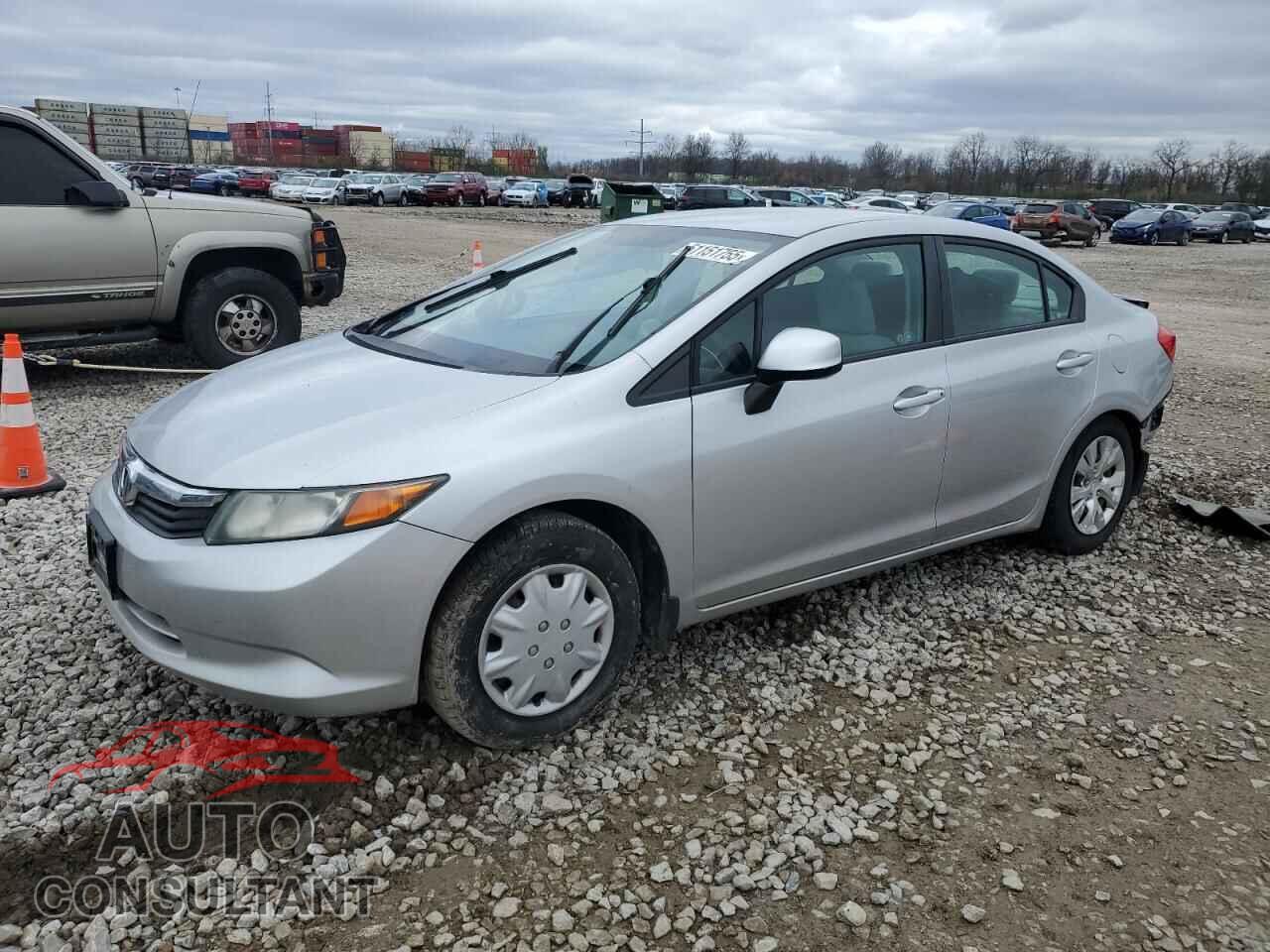 HONDA CIVIC 2012 - 19XFB2F52CE095210