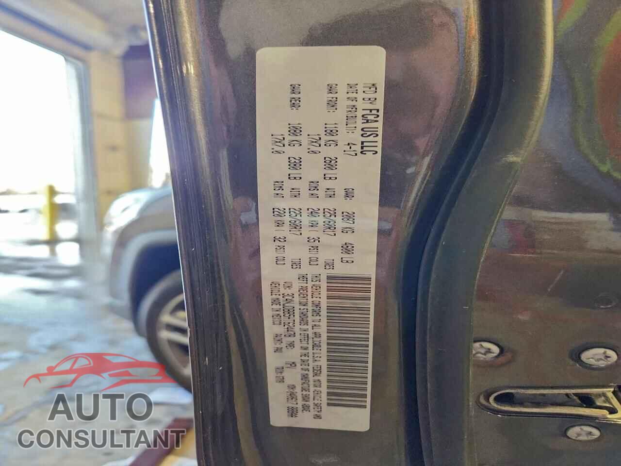 JEEP COMPASS 2017 - 3C4NJDBB5HT624478