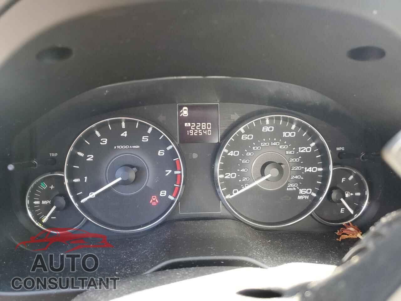 SUBARU OUTBACK 2011 - 4S4BRDKC8B2391088