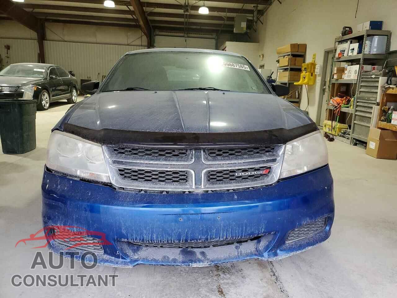 DODGE AVENGER 2012 - 1C3CDZABXCN270418