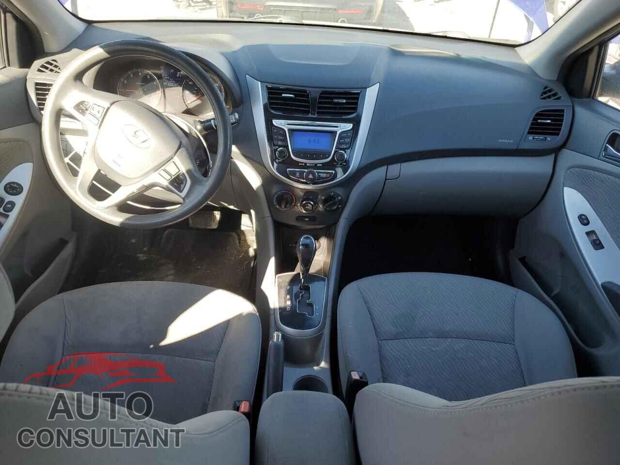 HYUNDAI ACCENT 2012 - KMHCU4AE3CU072404