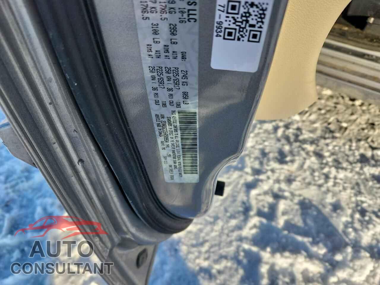 DODGE CARAVAN 2017 - 2C4RDGCG5HR589934