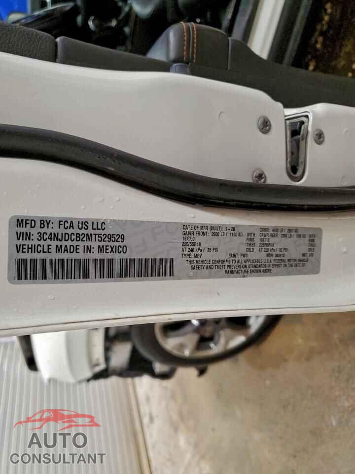 JEEP COMPASS 2021 - 3C4NJDCB2MT529529