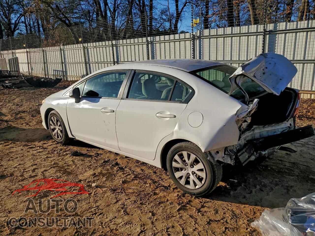HONDA CIVIC 2012 - 19XFB2F52CE082246