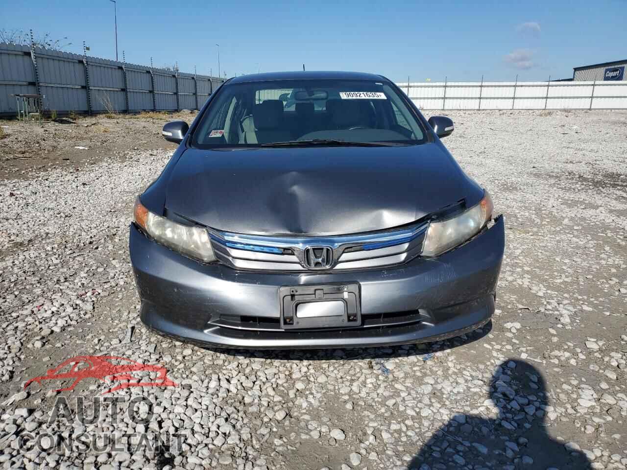 HONDA CIVIC 2012 - JHMFB4F29CS002812