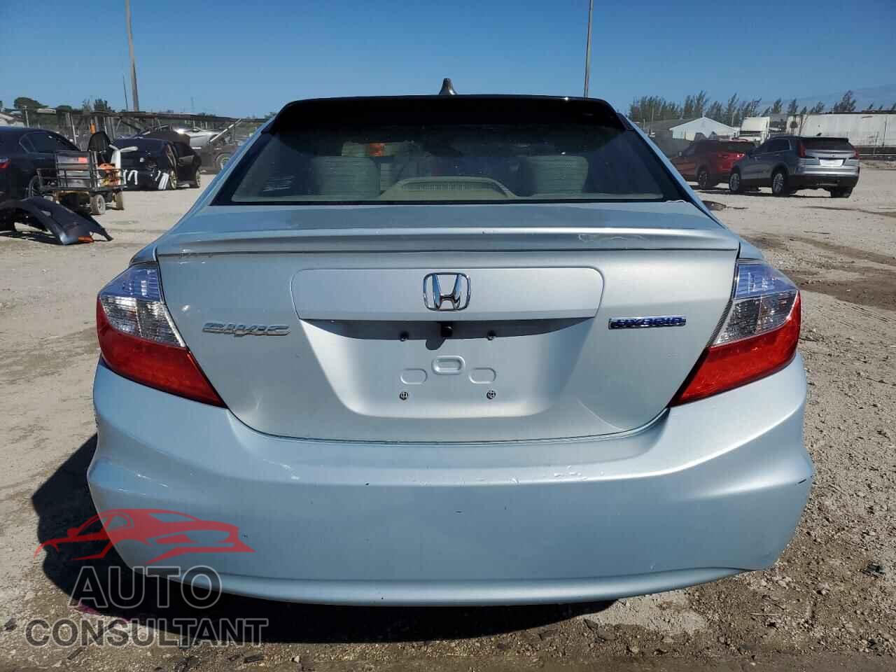 HONDA CIVIC 2012 - JHMFB4F34CS002791