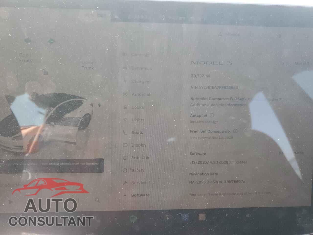 TESLA MODEL 3 2023 - 5YJ3E1EA7PF623648