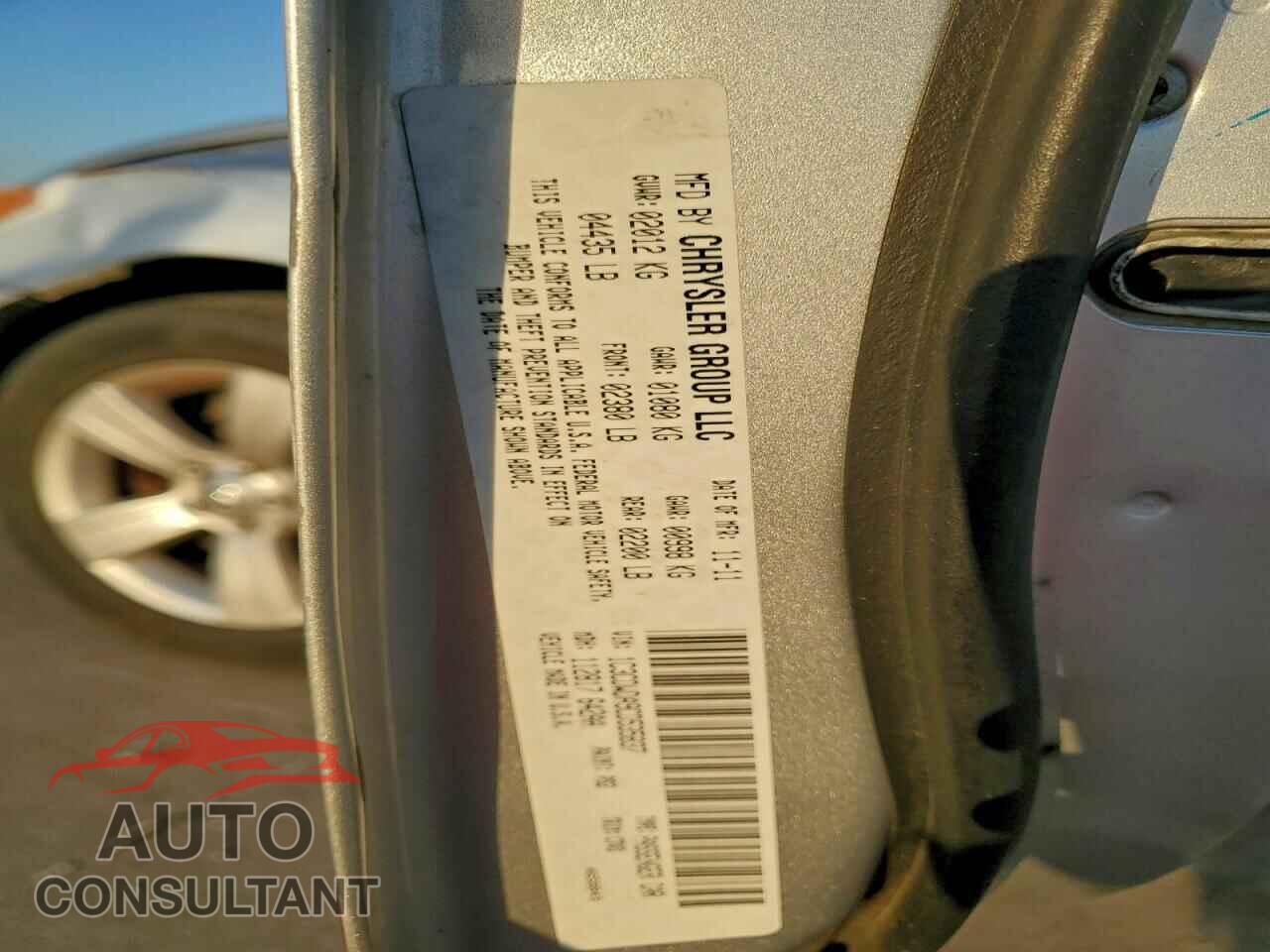 DODGE CALIBER 2012 - 1C3CDWDA9CD535837