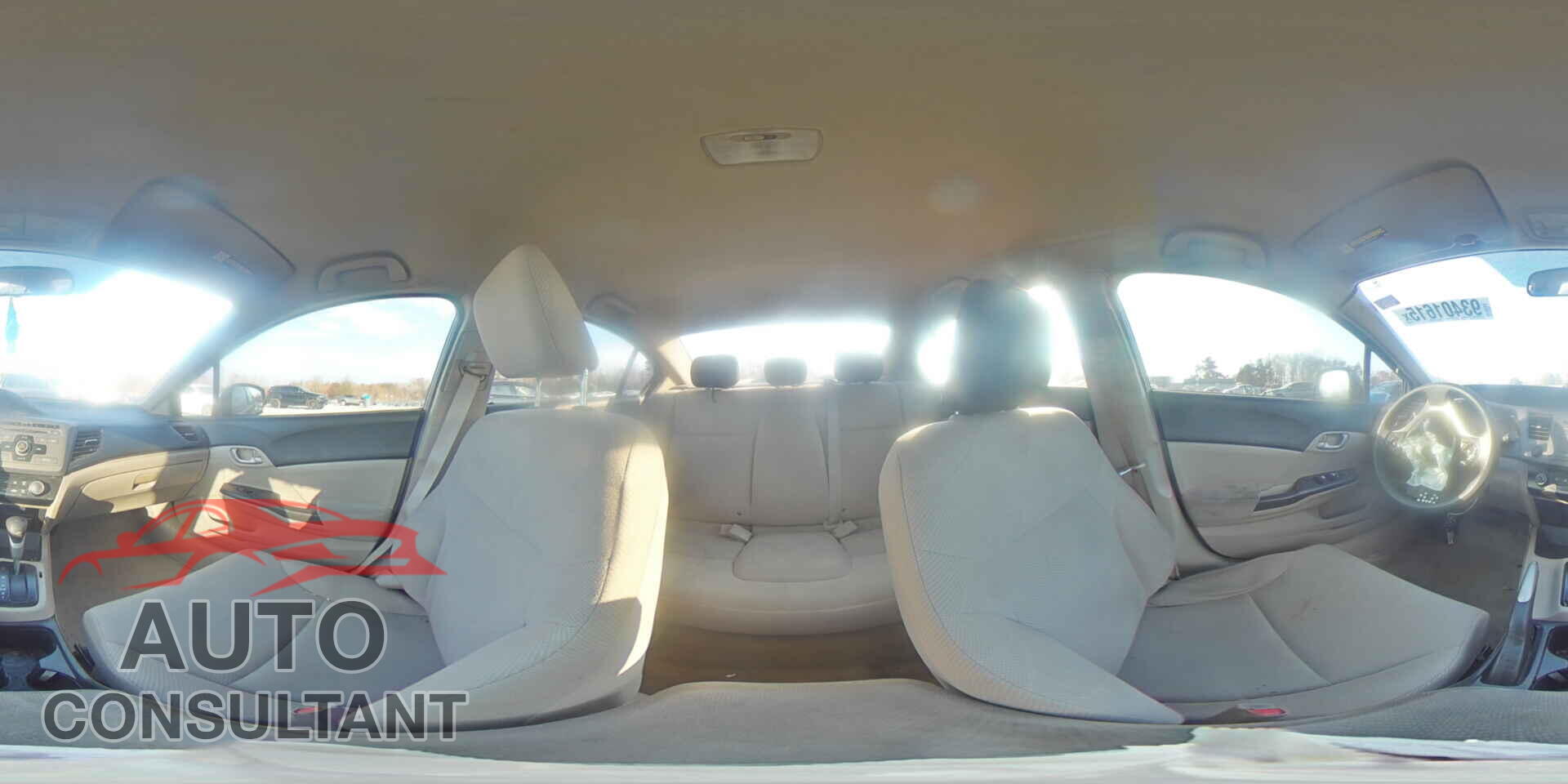 HONDA CIVIC 2012 - 19XFB2F53CE332271