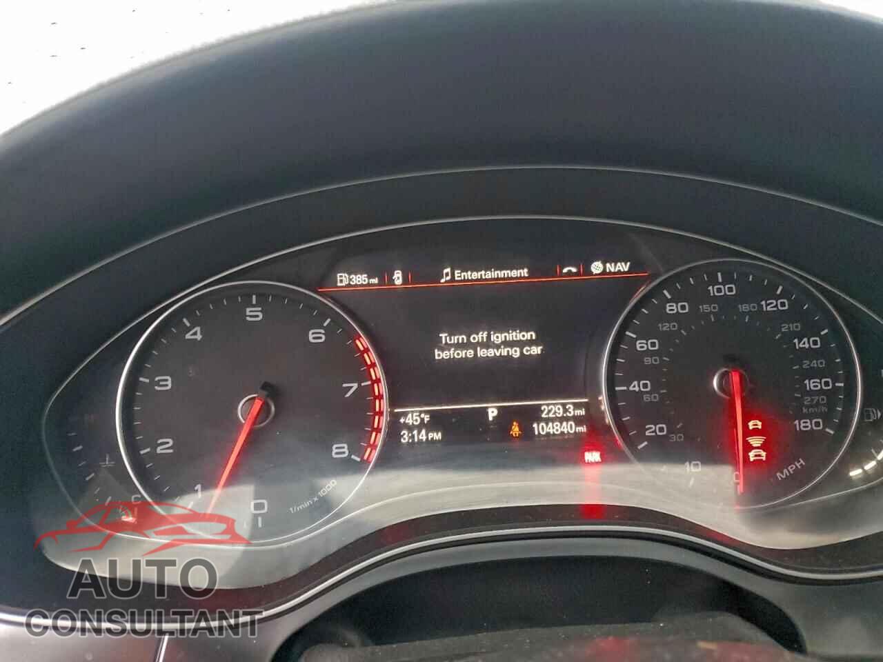 AUDI A6 2013 - WAUJGAFC9DN031034