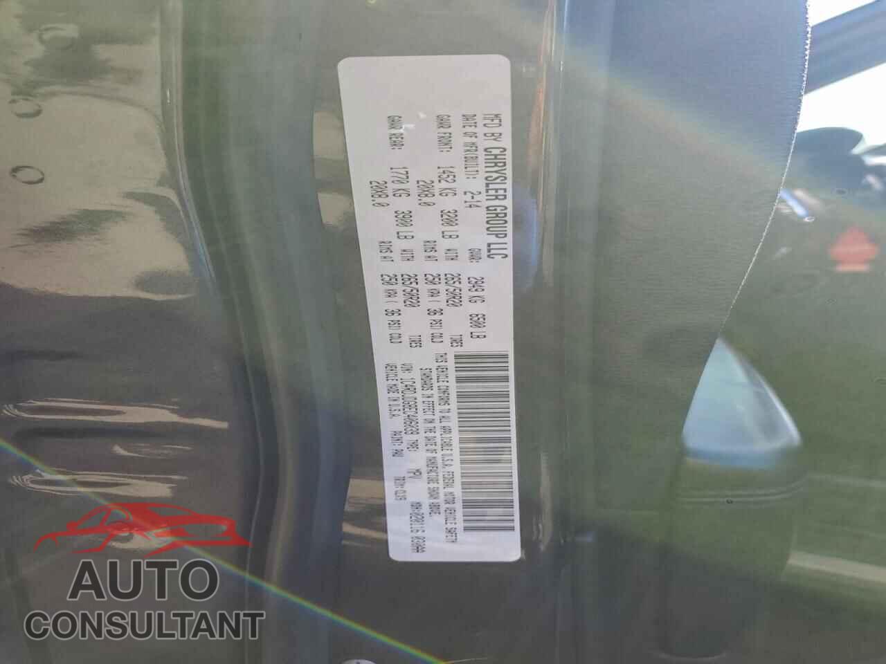 DODGE DURANGO 2014 - 1C4RDJDG8EC406039