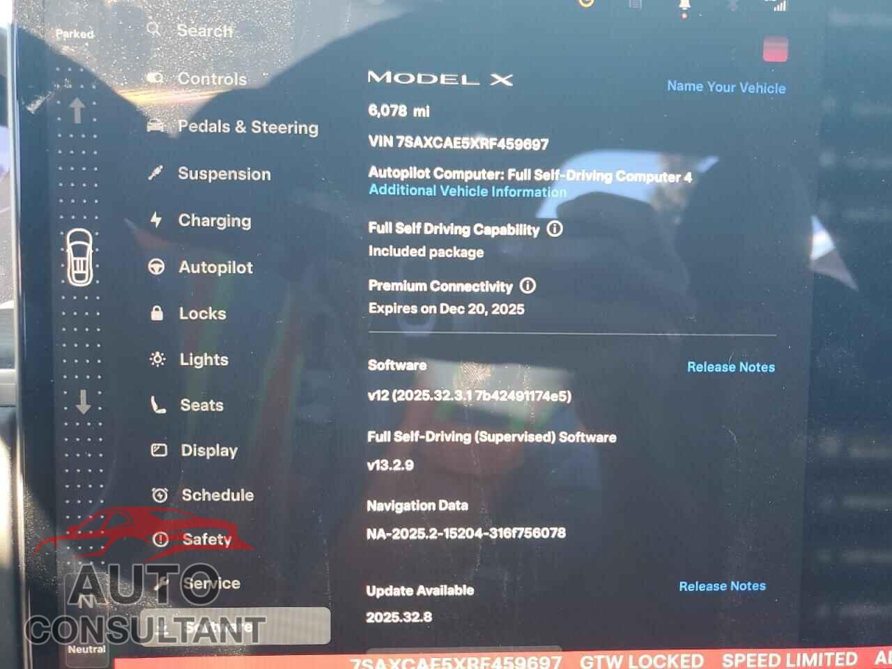 TESLA MODEL X 2024 - 7SAXCAE5XRF459697