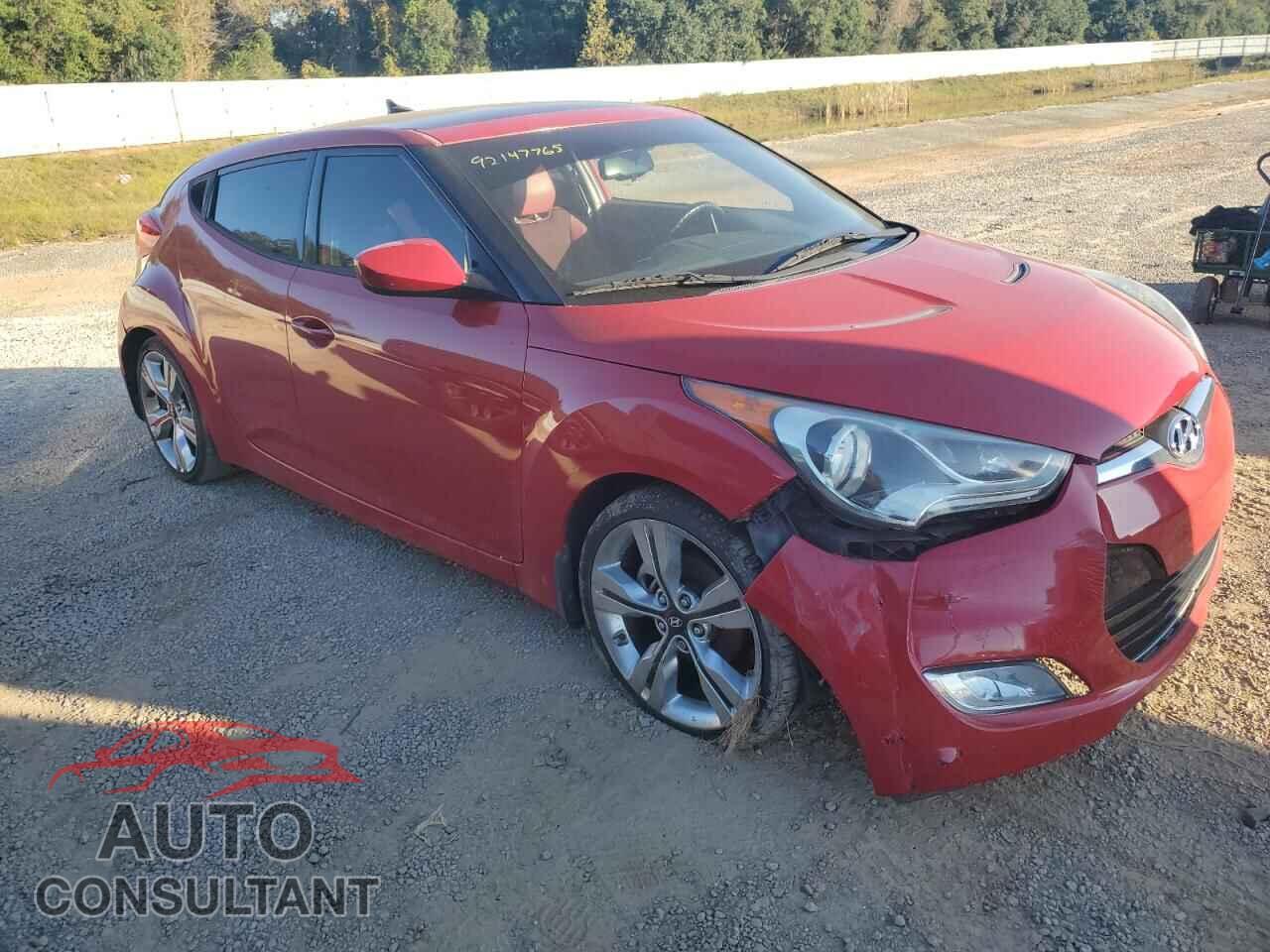 HYUNDAI VELOSTER 2012 - KMHTC6AD2CU078538